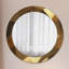 Huldar Glass Flat Wall Mirror