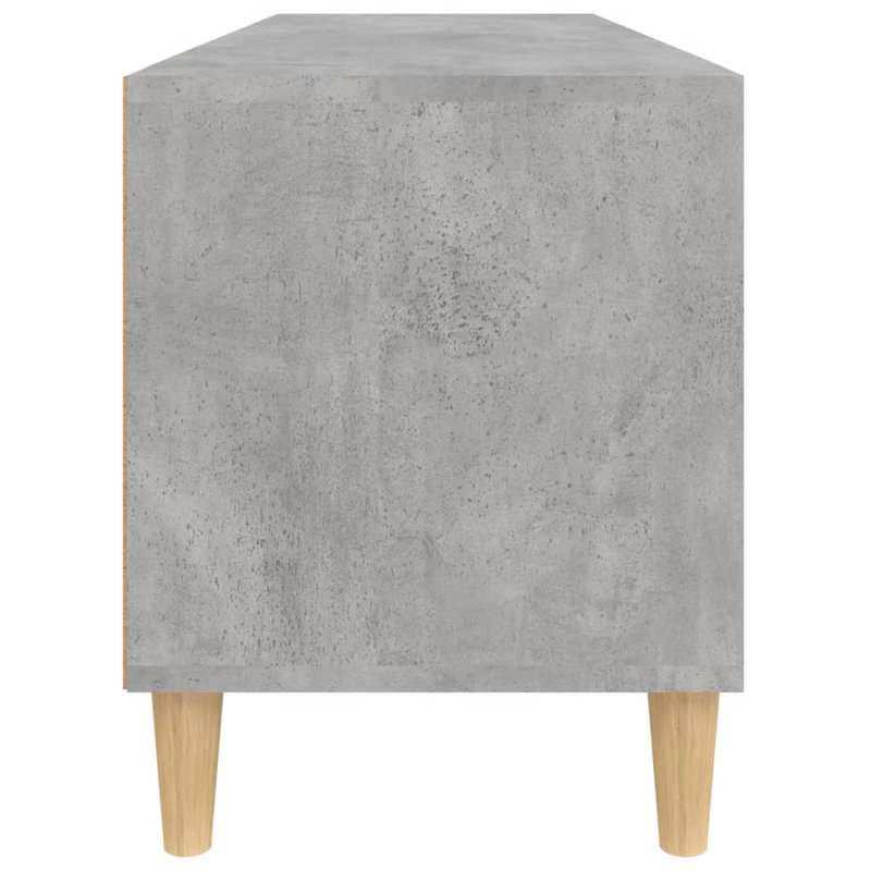 Howie TV Cabinet 100x34,5x44,5 cm Engineered Wood, Concrete Grey