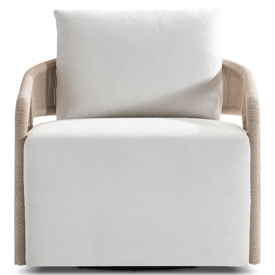 Trellis Outdoor Swivel Chair - Custom