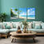 3 Piece Wrapped Canvas Print