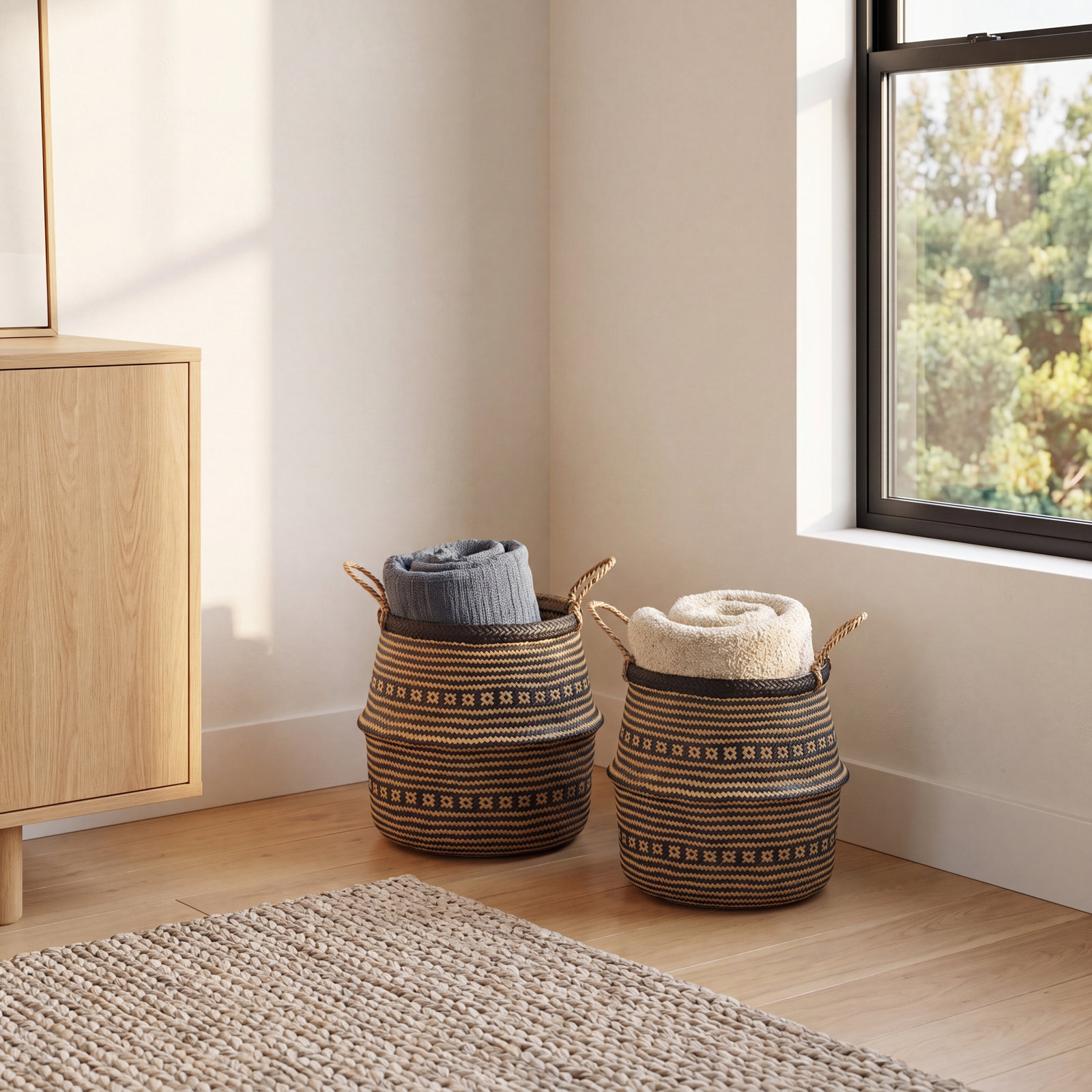 Seagrass Decorative Basket