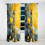 Eldrich - Collages Abstract Room Darkening Curtain - 1 Panels-1267539100