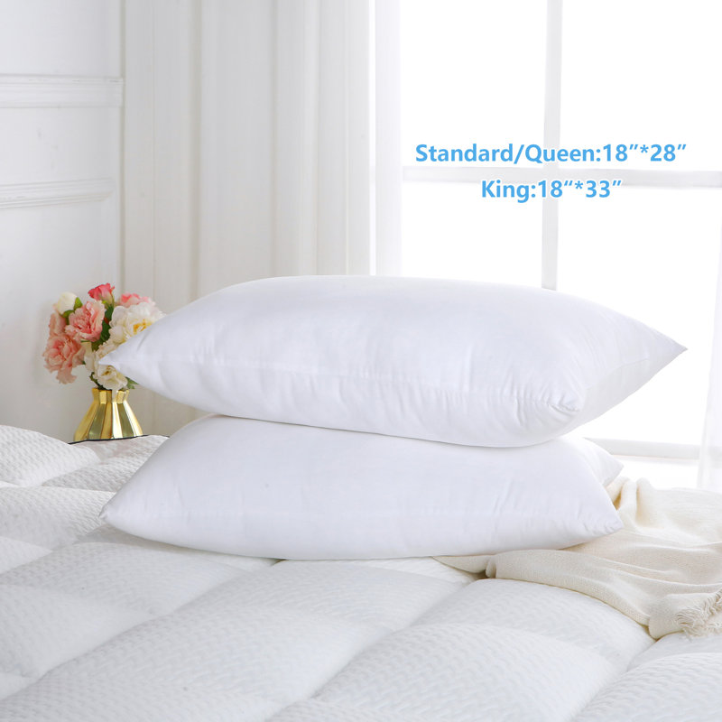 Polyester Pillow - Sleep by Wayfair™, Queen, Firm