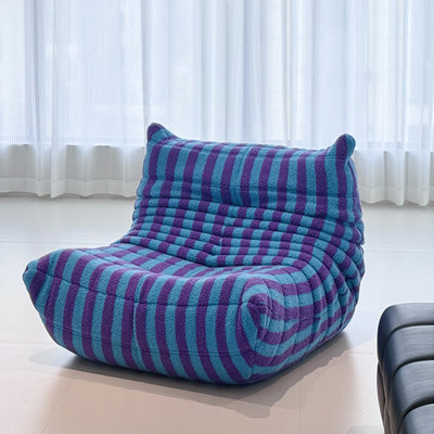 Lazy and minimalist lamb plush caterpillar sofa by Your Favorite Celebrities
