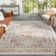 Medallion Non Slip Washable Rug(Orange)