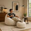Fauteuil à billes avec repose-pieds-1603582596