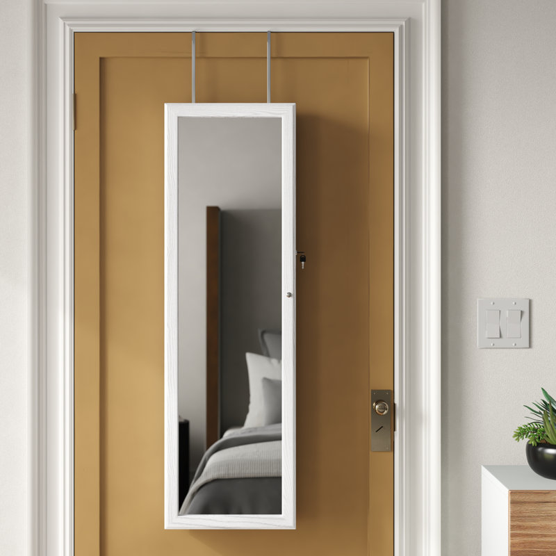 Armoire à bijoux avec miroir Jayvonna