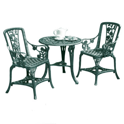 Esquibel 2 - Person Patio Dining Set with Round Table
