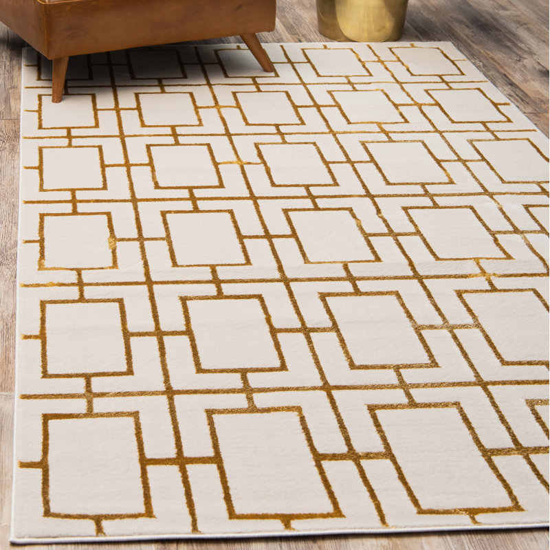 Geometric Area Rug, Rectangle 274 x 366cm