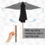250cm Market Parasol
