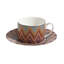 Zig Zag Bone China Teacup-80514952