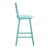 38.5" H Solid Wood Slat Back Counter Stool (Set of 2)-30850183