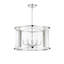 Lanterne en nickel poli 6 lumières Tezcan Langdon For Breakwater Bay-1932185446