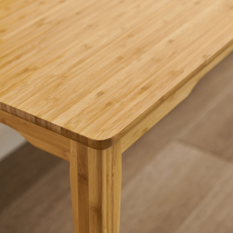 Banc en bois massif Lacey, Caramélisé, H 17,5 po x l 64 po x P 14 po