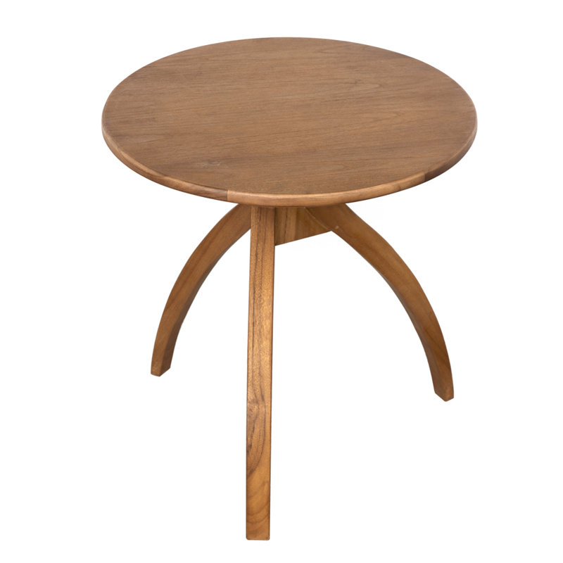 Vikram Solid Wood End Table, 19" H x 18" W x 18" D