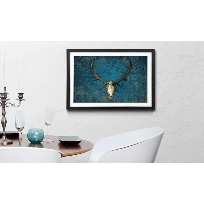 Luna Face - Single Picture Frame Print, 40cm H x 60cm W