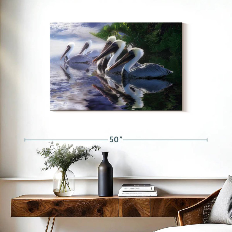 Crowic Pelicans, H 24 po x l 36 po