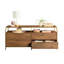 Buffet en bois doré à 4 tiroirs pour le salon / salle à manger