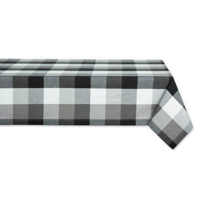 Betzabeth Checkered 100% Cotton Tablecloth