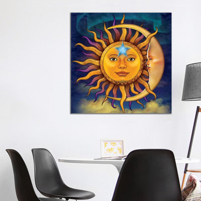 Sun Moon by Vincent Hie - Print on Canvas