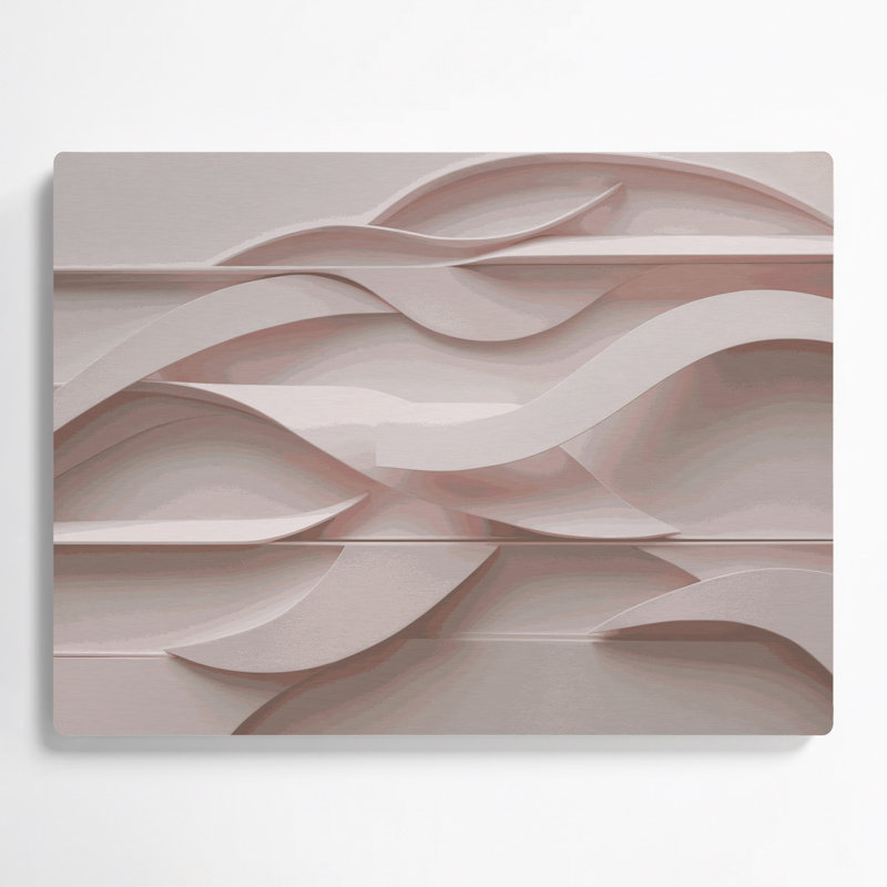 Minimalism 86 Grey Metal Wall Art, 20" H x 30" W