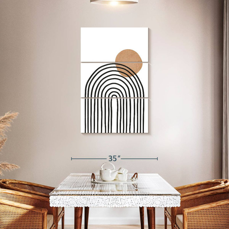 Arches Avery Boho Mid-Century, H 45 po x l 28 po