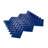 11"X 12.6" Herringbone Polished Glass Mosaic Tile-61266919