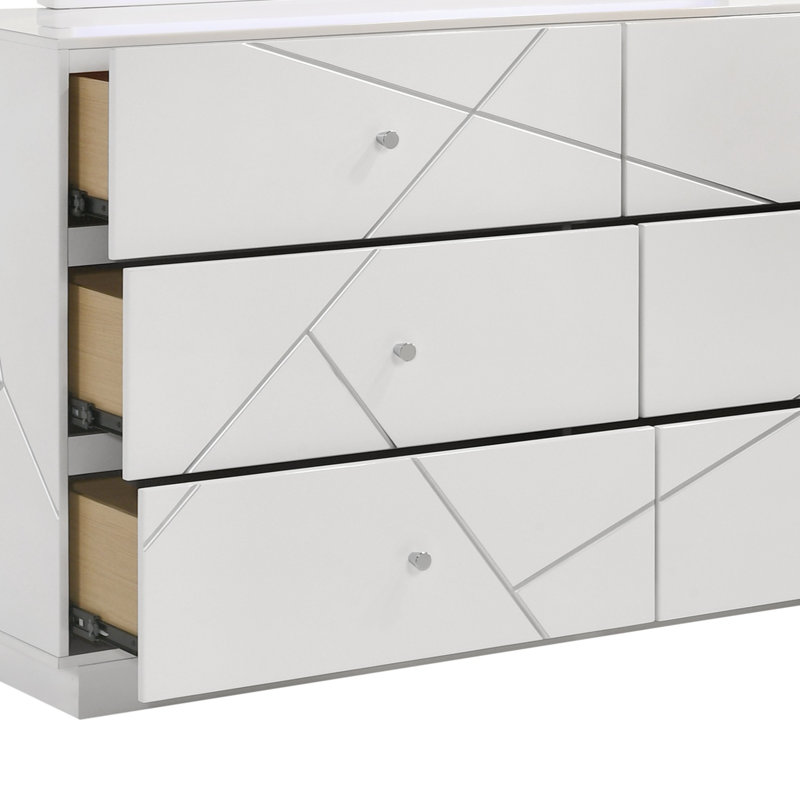 Commode Wragby - blanc