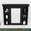 Armoire de rangement murale élégante avec porte miroir-340397719