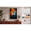 Fire And Ice Wolf Fantasy - Print-1169982210-1169982462