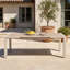 Table extensible extérieure en aluminium pour patio-1943421347