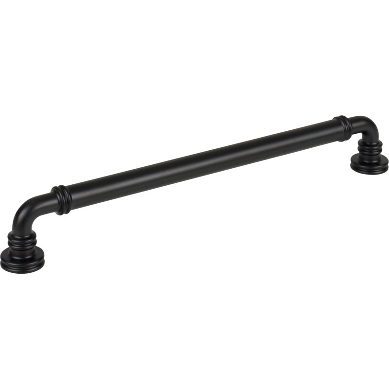 Cranford Bar Pull, Flat Black, 8 13/16" Center to Center