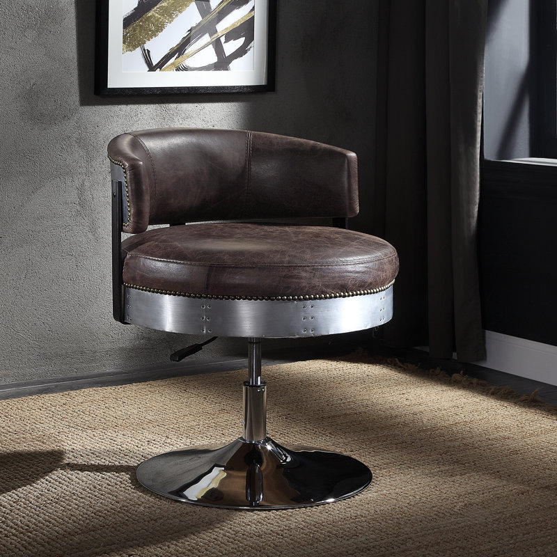 Tabouret pivotant à hauteur réglable