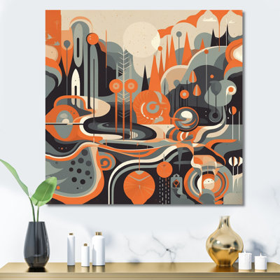 «Evolving Abstractions I», reproduction d'art sur toile