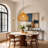 Rattan Pendant Light  Wicker Chandelier for Dining Room Kitchen Island-2052793150