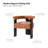 Weisberg 24''W Modern Boucle Dining Chair with Solid Wood Legs-2084747038