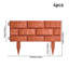 30 cm H x 43 cm W Border Fencing