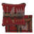 Wooded River Yellowstone Bed Scarf & Pillow Set, King 106x24, Wildlife Lodge Bed Runner and Accent Pillow for Cabin Decor-68606465