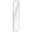Miroir argenté pleine grandeur 63 x 20 po en forme de pilule pour un décor de salle de bain moderne et élégant, assurant la clarté et la sécurité avec des matériaux de haute qualité.