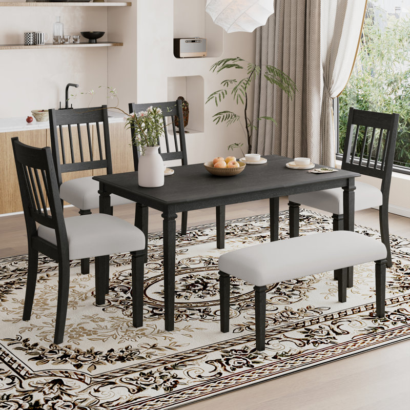 6 - Piece Dining Set, Dovetail Gray