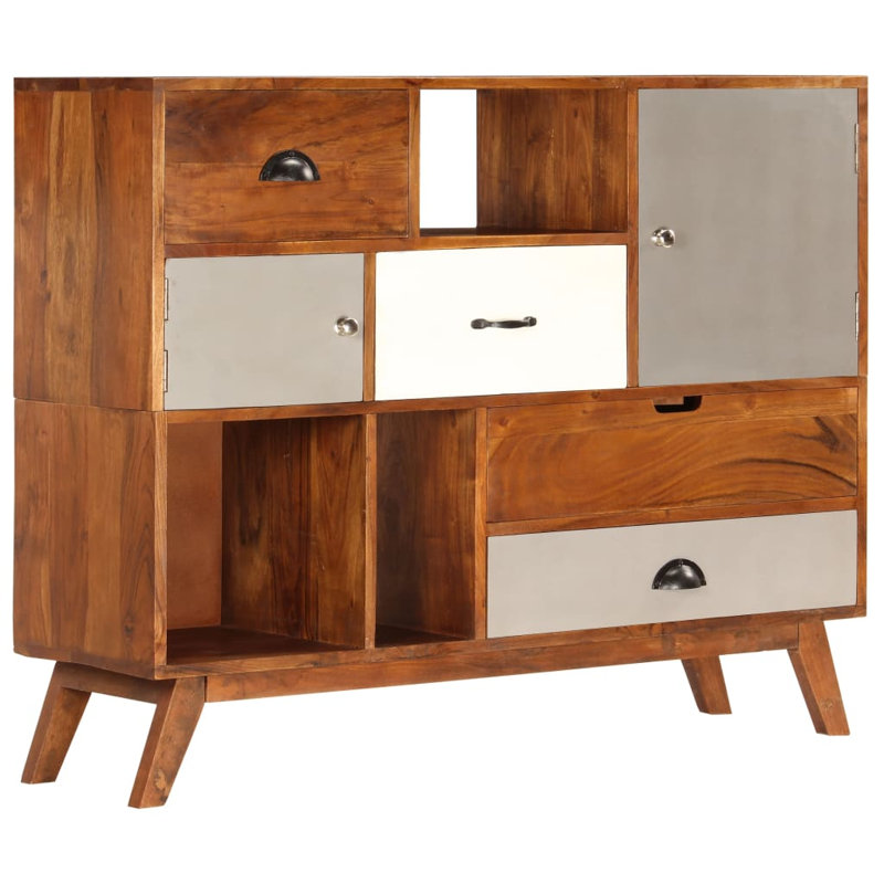 Amias 115cm Solid Wood Sideboard