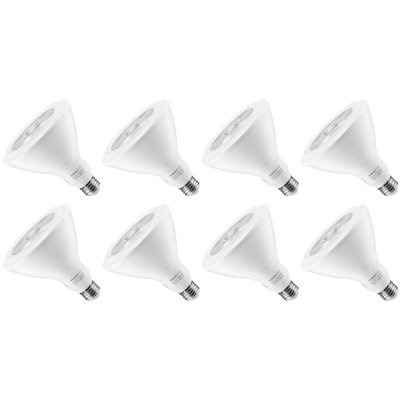 PAR38 18W LED Dimmable Spotlight Bulb, 120W Eqv. E26 Base, 3000K Warm White