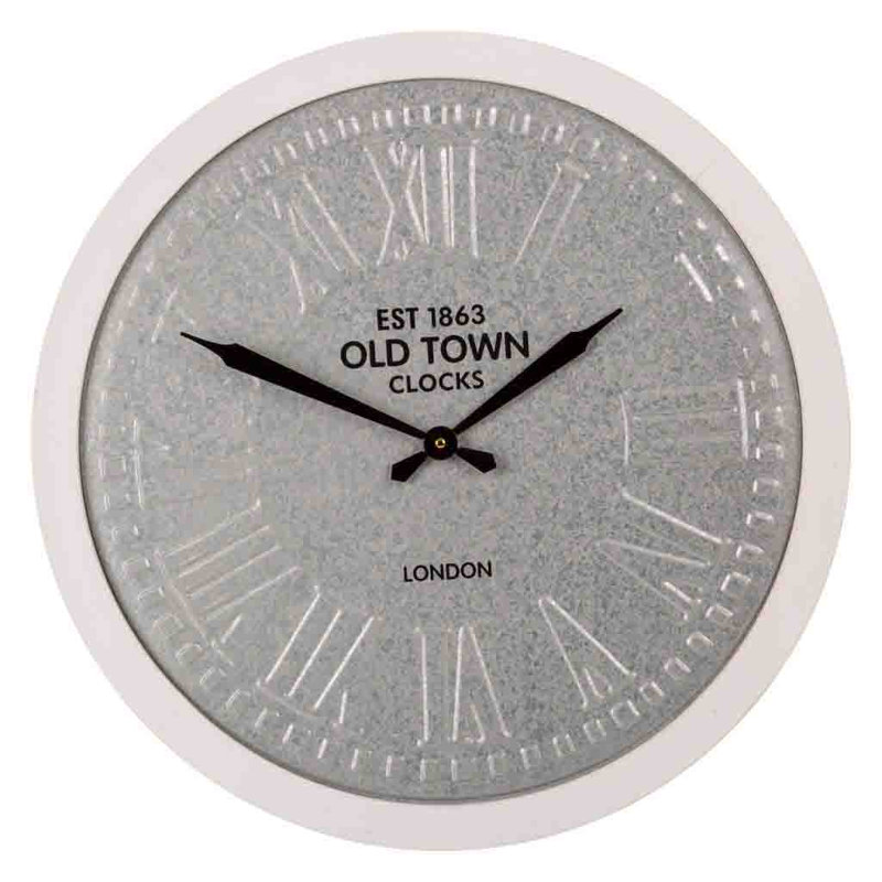 Fitts Metal Wall Clock