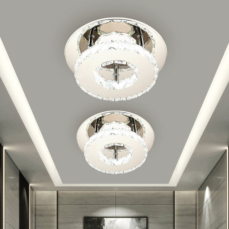 1-Light Semi Flush Mount