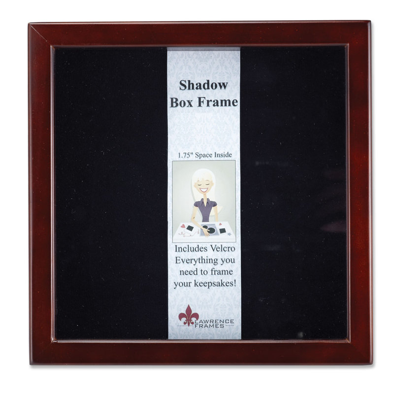 Cadre photo Shadow Box, 8 po x 10 po, Espresso