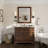 Amara Rustic Farmhouse Solid Wood Framed Tempered Glass Wall Mirror with 5-Year Warranty-906499385-906499339