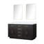 Meuble-lavabo double Shelter et miroirs 28 po-115767000-115766993-115766988