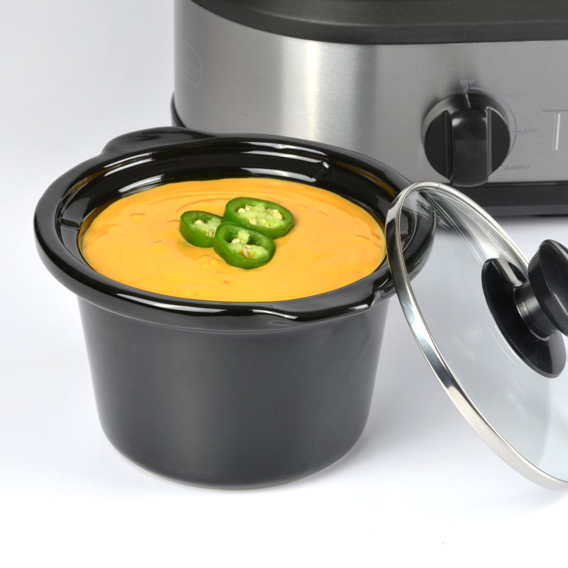 TRU 2.5 Qt. Double Crock Slow Cooker