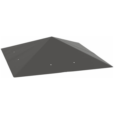 Outsunny 3 x 3(m) Gazebo Canopy Replacement Cover, COVER ONLY