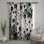 Rideaux floraux, voilages et voilages à motif floral - 1 panneau